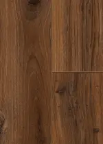 Detailansicht von Eiche dunkelbraun strukturiert 1-Stab Living Laminat - Wiparquet