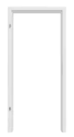 Frontbild von Bütte Weiß ProLine Duradecor Zarge für Wohnungseingangstüren (Rundkante) - Hörmann