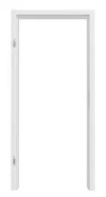 Frontbild von Bütte Weiß ProLine Duradecor Holzzarge (Rundkante) - Hörmann