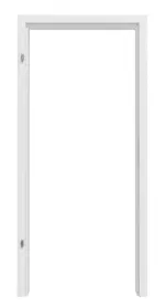 Frontbild von Bütte Weiß ProLine Duradecor Holzzarge für Brandschutztüren (Rundkante) - Hörmann