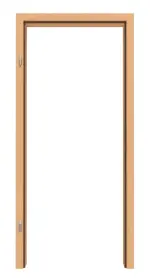 Frontbild von Französische Buche ProLine Duradecor Holzzarge (Rundkante) - Hörmann