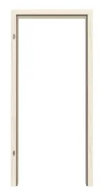 Frontbild von Lärche lasiert Basic Durat Zarge für Wohnungseingangstüren (Rundkante) - Huga