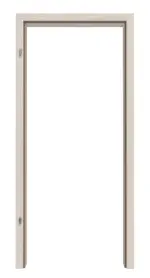 Frontbild von Gebürstete Salzeiche ProLine Duradecor Zarge für Wohnungseingangstüren (Rundkante) - Hörmann