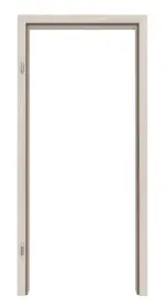 Frontbild von Gebürstete Salzeiche ProLine Duradecor Holzzarge (Rundkante) - Hörmann