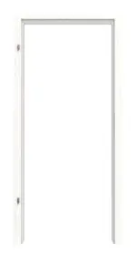 Frontbild von Gebürstetes Weiß ProLine Duradecor Holzzarge für Brandschutztüren (Rundkante) - Hörmann