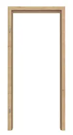 Frontbild von Wildeiche ProLine Duradecor Holzzarge (Rundkante) - Hörmann