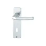 Drückergarnitur Birmingham Alu Natur Kurzschild - HOPPE