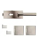 PZ- Variante von Business Quatro eckig Beschlagset Edelstahl