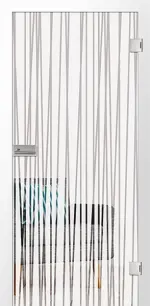 Bild von Curtain Mattprint Glastür mit Motiv klar - Erkelenz