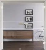 Bild mit Modell 334 negativ Ganzglas Doppelflügeltür - Lienbacher Glas