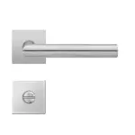 Slim Style E900Q Magneto Edelstahl matt quadratische Flachrosette Bad außen - Karcher Design