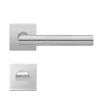 Slim Style E900Q Magneto Edelstahl matt quadratische Flachrosette Bad innen - Karcher Design