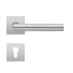 Slim Style E900Q Magneto Edelstahl matt quadratische Flachrosette PZ - Karcher Design