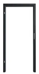 Bild von Graphit A 14 GetaLit Zarge (eckig mit 2 mm Radius) für Rauchschutztür - Westag