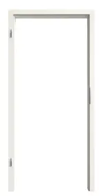 Bild von Uni Weiß A 242 GetaLit Zarge (eckig mit 2 mm Radius) - Westag