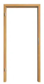 Bild von Ahorn Rustikal AH 74 GetaLit Zarge (eckig mit 2 mm Radius) - Westag