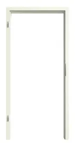 Bild von Esche Weiß ES 242 PortaLit Zarge (eckig mit 2 mm Radius) - Westag