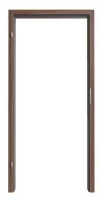 Bild von Nussbaum Noce NU 736 PortaLit Zarge (eckig 2 mm Radius) für Wohnungstür - Westag