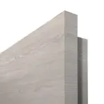 Detailansicht der eckigen Kante von Platineiche Cross EIC 424 PortaLit Innentür - Westag