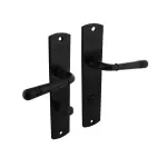 PROGRIFF Türgriff Helena Zamak schwarz Langschild 3