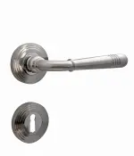 PROGRIFF Türgriff Helena Zamak Nickel matt Rundrosetten 