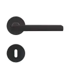 Montana ER54 Kosmos schwarz Rundrosette Zimmertürgarnitur BB - Karcher Design