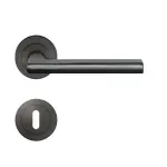 Montana ER54 Titan grau Rundrosette Zimmertürgarnitur BB - Karcher Design