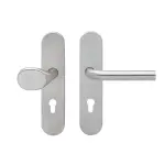 KARCHER DESIGN Schutzbeschlag Malta Edelstahl matt für Wohnungseingangstüren ohne Zylinderschutz