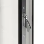 Höning Haustür Schüco Design ICE 1 AT75-ea RAL 9016 glatt-RAL 9016 glatt Detail Schließer