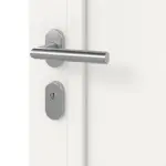 Höning Haustür Schüco Design ICE 1 AT75-ea RAL 9016 glatt-RAL 9016 glatt Detail Oberfläche