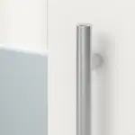 Höning Haustür Schüco Ida AT75-ea RAL 9016 glatt-RAL 9016 glatt Detail Drücker