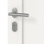 Höning Haustür Schüco Ida AT75-ea RAL 9016 glatt-RAL 9016 glatt Detail Oberfläche