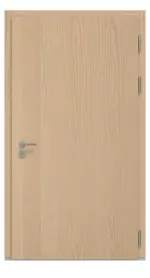 Kneer Haustür Alu-Holz 3-95 213 RAL 9016-Kiefer 2805 Frontansicht innen