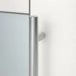 Kneer Haustür Alu-Holz 3-95 206 RAL 9016-Kiefer 2805 Detail Drücker