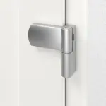 Kneer Haustür Kunststoff KF 404 S 120 RAL 9016-RAL 9016 Detail Bänder