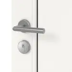 Kneer Haustür Kunststoff KF 404 S 120 RAL 9016-RAL 9016 Detail Oberfläche