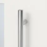 Kneer Haustür Alu AT72 1AF 701 RAL 9016-RAL 9016 Detail Drücker