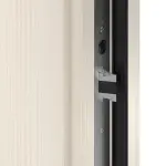 Kneer Haustür Holz 305 Fichte LAS-30-12-Fichte LAS-30-12 Detail Schließer