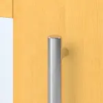 Kneer Haustür Holz 325 Kiefer LAS-12-09-Kiefer LAS-12-09 Detail Drücker