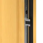 Kneer Haustür Holz 325 Kiefer LAS-12-09-Kiefer LAS-12-09 Detail Schließer