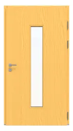 Kneer Haustür Holz 311 Kiefer LAS-12-09-Kiefer LAS-12-09 Frontansicht innen