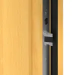 Kneer Haustür Holz 311 Kiefer LAS-12-09-Kiefer LAS-12-09 Detail Schließer