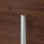 Kneer Haustür Holz 327 Querfurnier Lärche dunkel-Querfurnier Lärche dunkel Detail Drücker