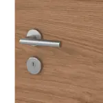 Kneer Haustür Holz 327 Querfurnier Eiche hell-Querfurnier Eiche hell Detail Oberfläche