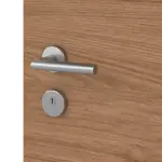 Kneer Haustür Holz 329 Querfurnier Eiche hell-Querfurnier Eiche hell Detail Oberfläche