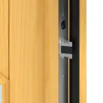 Kneer Haustür Holz 301 Kiefer LAS-12-09-Kiefer LAS-12-09 Detail Schließer