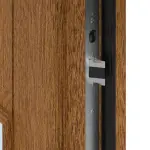 Kneer Haustür Holz 301 Meranti LAS-31-01-Meranti LAS-31-01 Detail Schließer