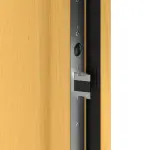 Kneer Haustür Holz 302 Kiefer LAS-12-09-Kiefer LAS-12-09 Detail Schließer