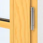 Kneer Haustür Holz 302 Kiefer LAS-12-09-Kiefer LAS-12-09 Detail Bänder