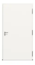 Frontansicht innen von Haustür Thermo46 Motiv 010 in RAL 9016